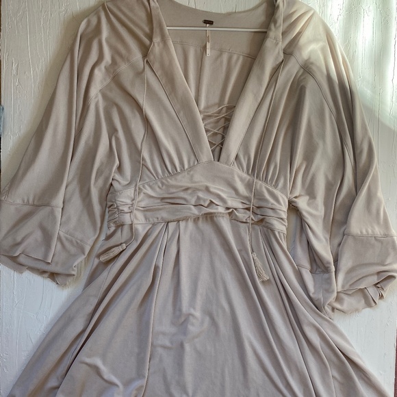 Free People Dresses & Skirts - Free People Beige Mini Dress